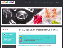 Tablet Screenshot of 2rcouleur.com